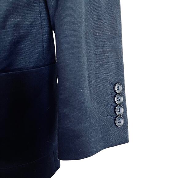 Papini boys navy blazer suit sport jacket 10 Slim NWT - Picture 5 of 12